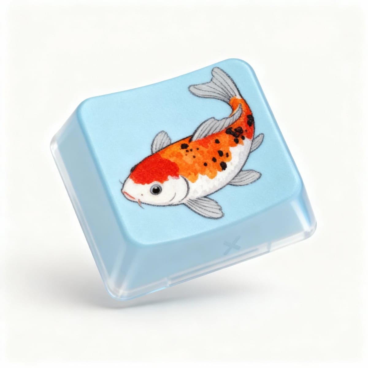 Hand Painted Koi Fish Keycap Cherry MX